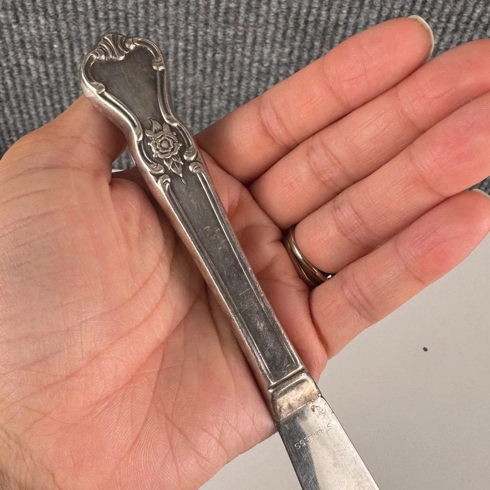 Unbranded vintage silver